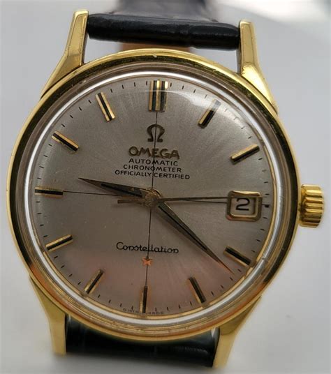 omega automatic chronometer officially certified constellation|omega automatic chronometer constellation gold.